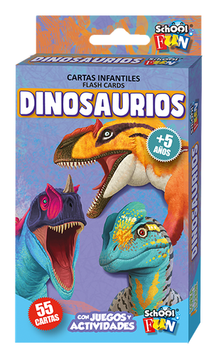 [CL-103] CARTAS INFANTILES SCHOOL FUN DINOSAURIOS