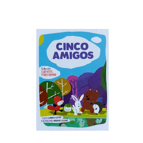 [9028] LIBRO PARA ARMAR SPLASH CINCO AMIGOS