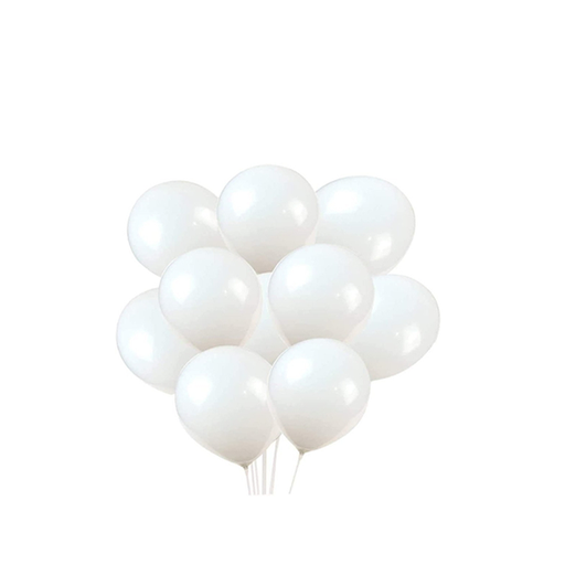 [0974-01078] GLOBO LISO Nº9 BLANCO X50