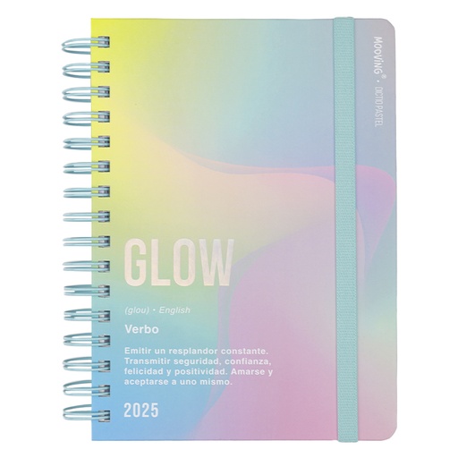 [1405239] AGENDA MOOVING 15X21 DXP DICTIO PASTEL