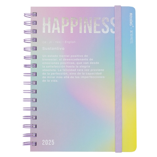 [1404239] AGENDA MOOVING 15X21 SV DICTIO PASTEL