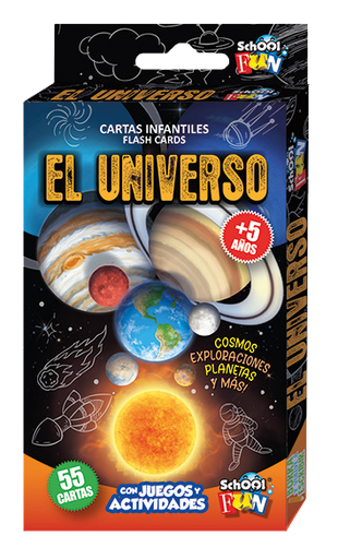 [CL-133] CARTAS INFANTILES SCHOOL FUN EL UNIVERSO