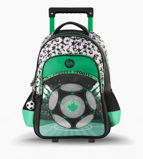 [F2211] MOCHILA FOOTY C/CARRO 18'' CHAMPION C/LUZ