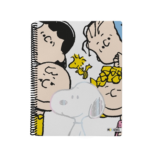 [1208134] CUADERNO MOOVING A4 UNIVERSITARIO 80H SNOOPY