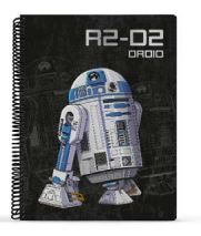 [1208245] CUADERNO MOOVING A4 UNIVERSITARIO 80H STAR WARS