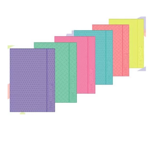 [57109] CARPETA 3 SOLAPAS OFICIO INKDROP PASTEL