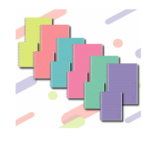 [57105] CUADERNO INKDROP 22X29 PASTEL SEMIRIGIDO