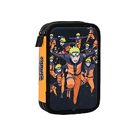 [1521243] CARTUCHERA MOOVING TEXTIL 2 PISOS NARUTO