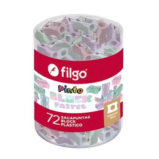 [SHBLOCK-D72-PAS] SACAPUNTA FILGO PINTO BLOCK X72 PASTEL