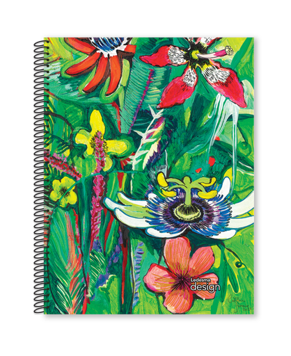 [106193] CUADERNO LEDESMA DESIGN CATALINA GUERRICO 22X29 84H RAYADO