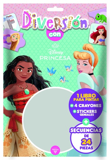 [5908] SET VERTICE FLOW PACK DIVERSION DISNEY PRINCESAS