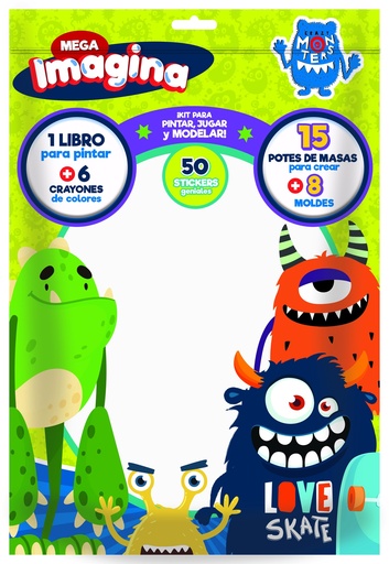 [5928] SET VERTICE FLOW PACK IMAGINA CON MEGA MASAS MONSTER