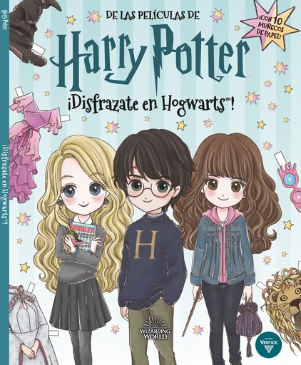 [5969] LIBRO VERTICE HARRY POTTER DISFRAZATE EN HOGWARTS