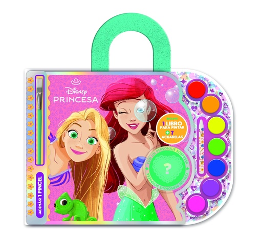 [5941] SET VERTICE ACUARELAS DISNEY PRINCESAS