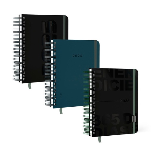 [1000046] AGENDA FW 15X21 DXP ESPIRALADA BPACK SIMPLE