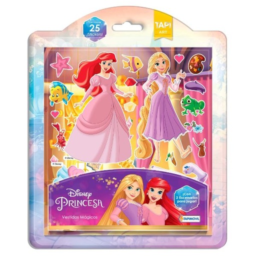 [DJU00706] SET VESTIDOS MAGICOS TAPIMOVIL DISNEY PRINCESA