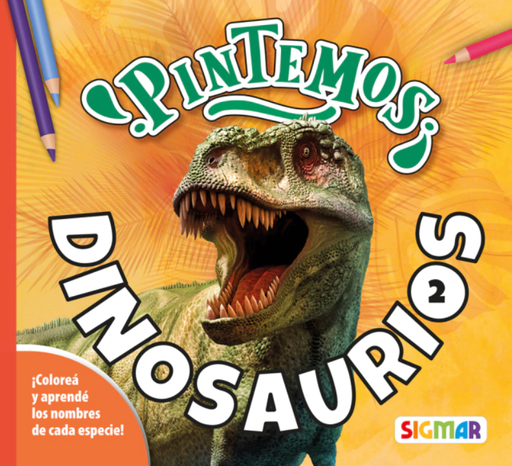 [978950118075-6] LIBRO SIGMAR COLECCION PINTAMOS DINOSAURIOS SURTIDOS