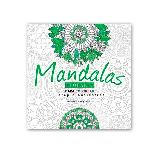 [1119] LIBRO MANDALAS ANTIESTRES FLORALES