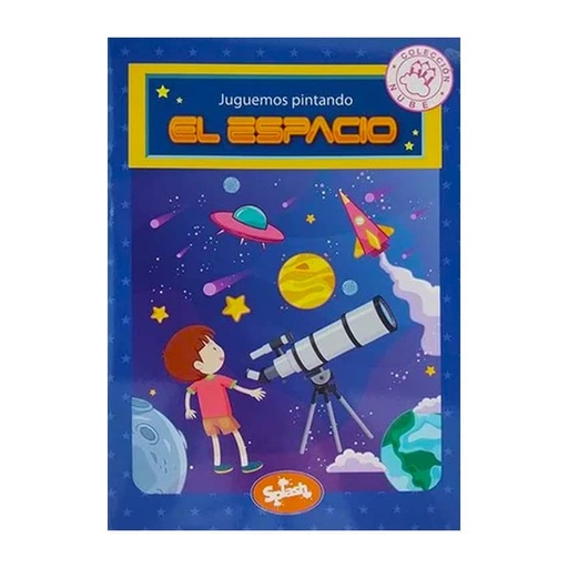 [6083] LIBRO SPLASH JUGUEMOS PINTANDO EL ESPACIO