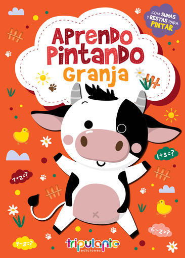 [9789878981482] LIBRO APRENDO PINTANDO GRANJA