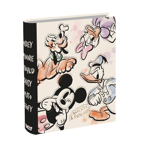 [1002253] CARPETA A4 2X40 MOOVING MICKEY Y FRIENDS